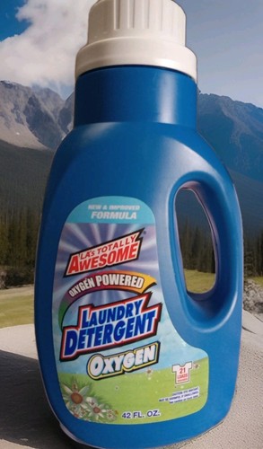 Oxygen laundry detergent - la's,