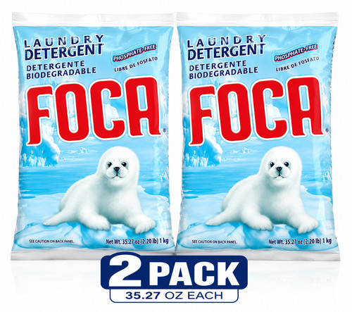 Pack foca laundry detergent - laundry,