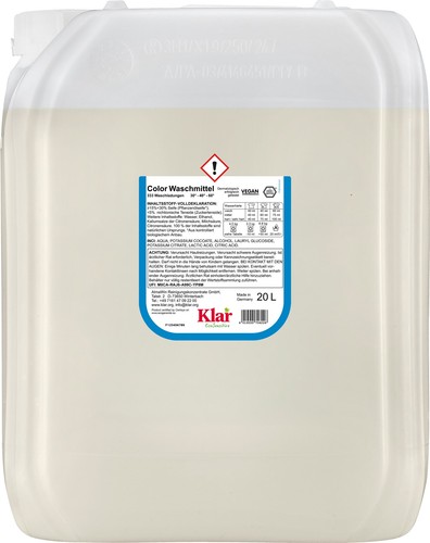 Color liquid laundry detergent - color,