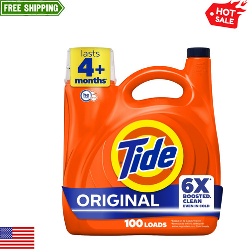 Tide laundry detergent - detergent, liquid