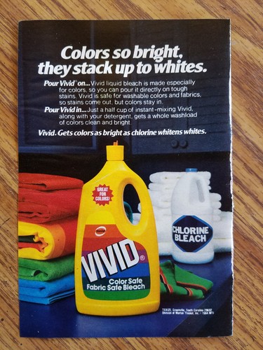 Vivid color safe bleach - safe,