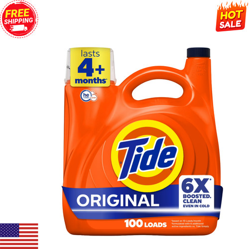 Tide laundry detergent - tide, liquid