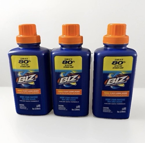 3pk biz stain odor - biz,