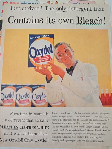1950s man and - man, oxydol