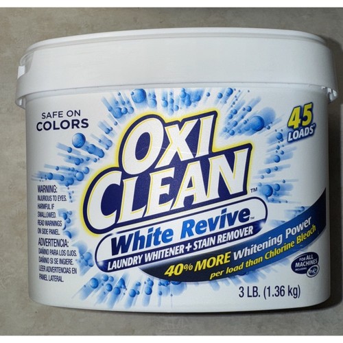 Oxiclean white revive laundy - oxiclean,