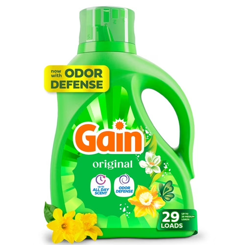 Gain laundry detergent liquid - detergent,